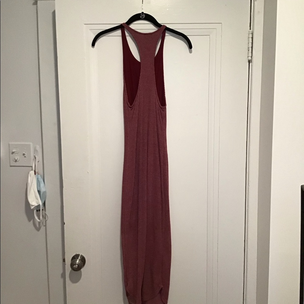 Bodycon racerback midi dress